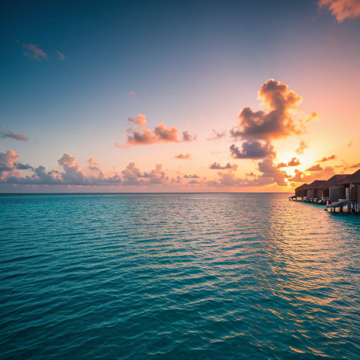 Maldives luxury resort